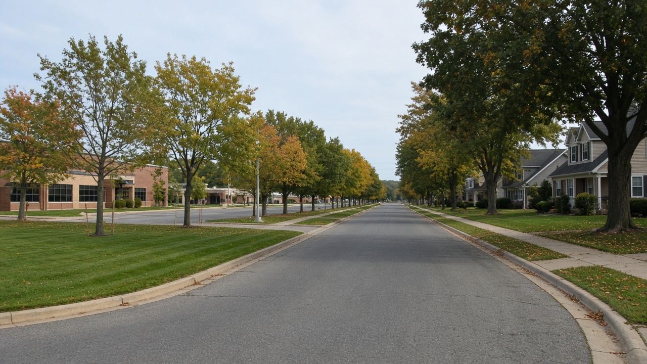 A township on the state line in Bedford Township.