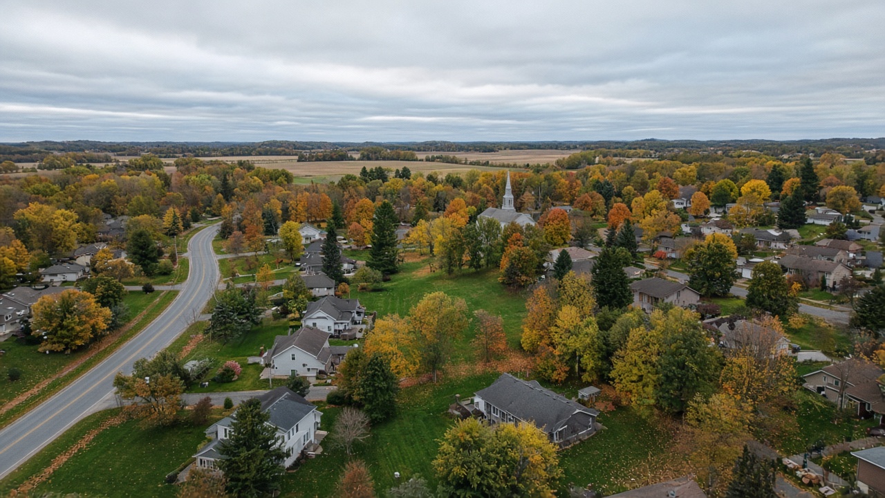 A township without a single main street in Georgetown Township.