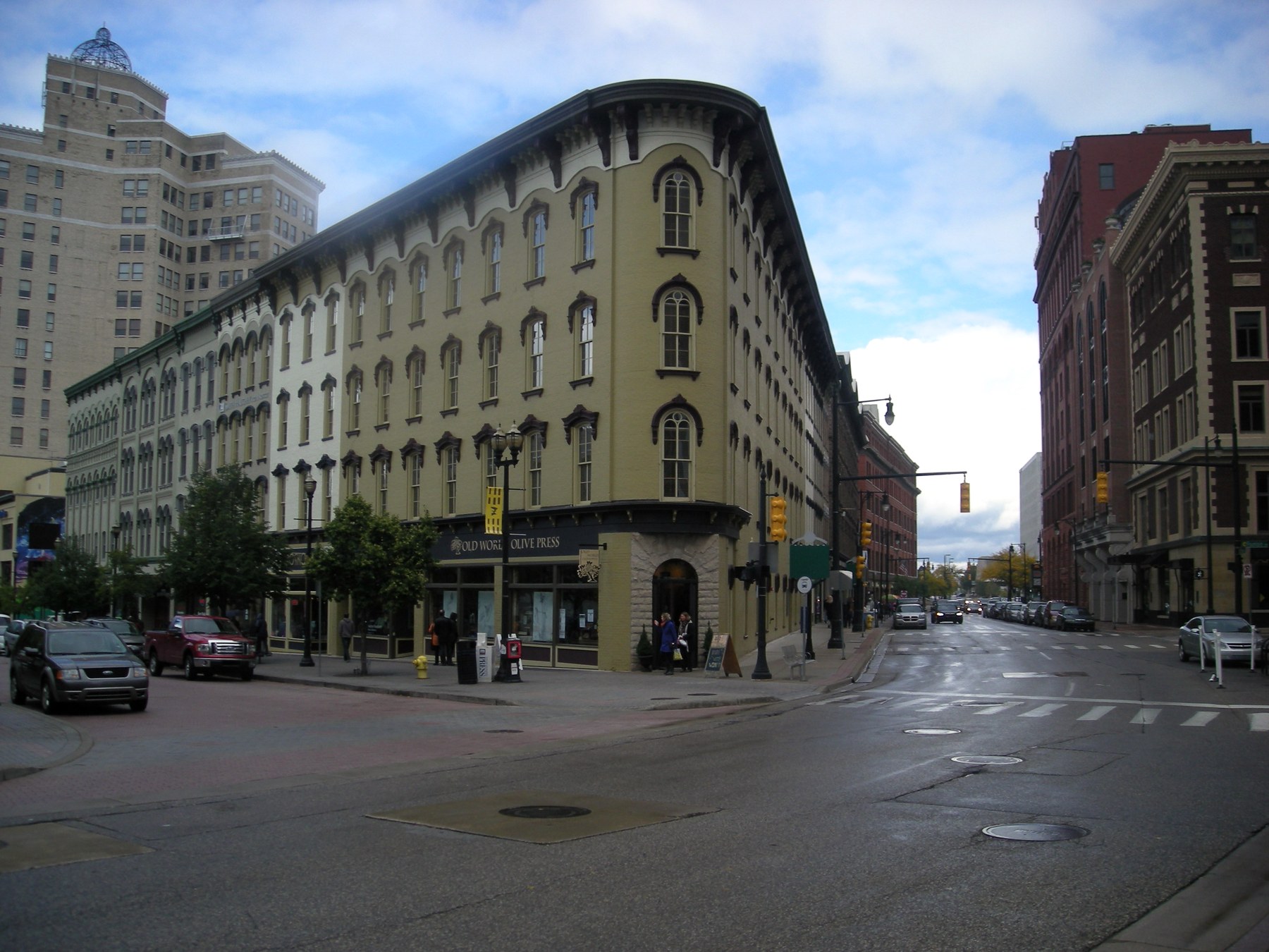 Downtown after the office day in Grand Rapids.