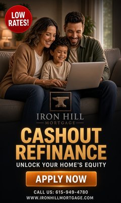 Iron Hill Mortgage: Cashout refinance. Unlock your home's equity. Apply now.