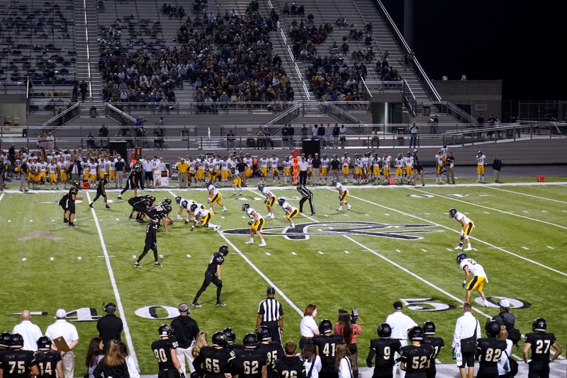 Hudsonville can force a share of the OK Red title with a win at unbeaten East Kentwood on Friday; a Falcons win clinches it outright