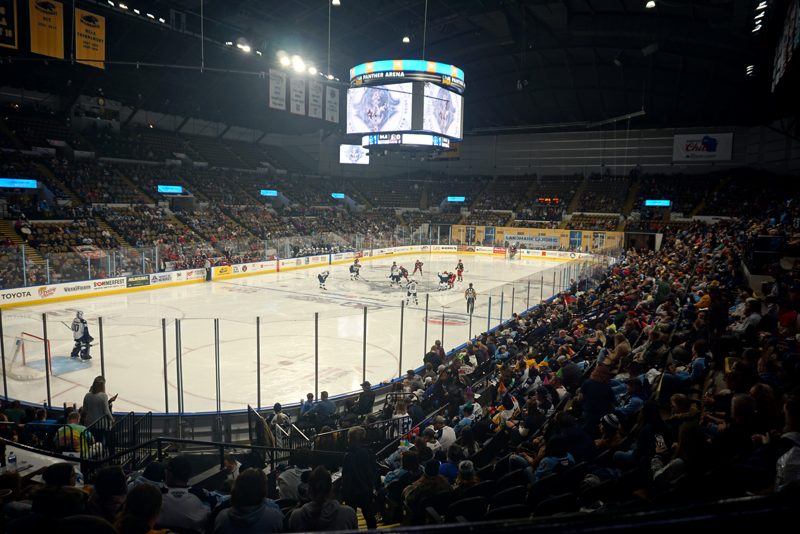 Grand Rapids Griffins sweep Rockford as John Leonard scores five goals in two nights and rookie Trey Augustine earns his first pro win