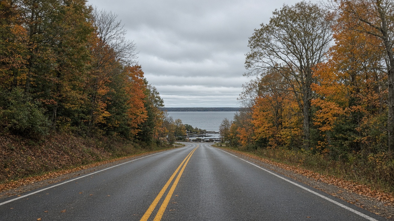 North of Bay City, two towns is a weekend in Up North.