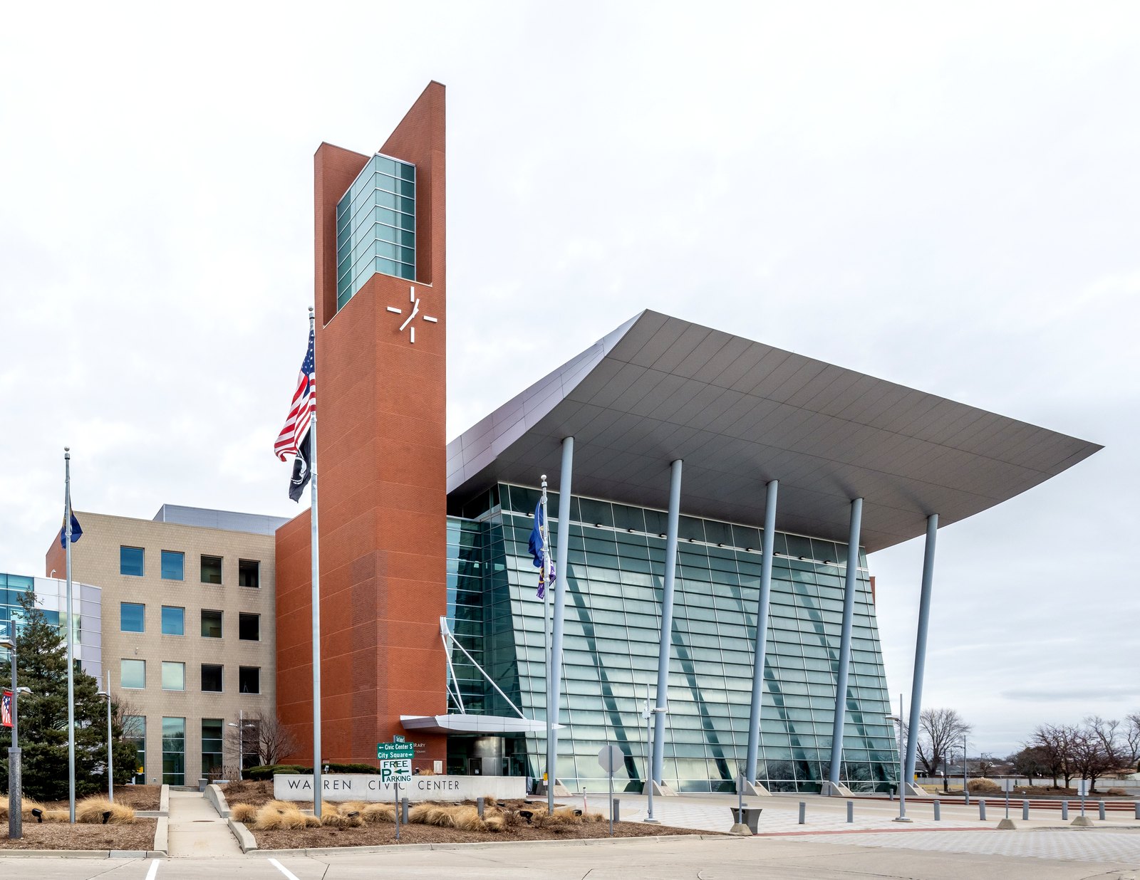 The Warren Civic Center in Warren, Michigan.